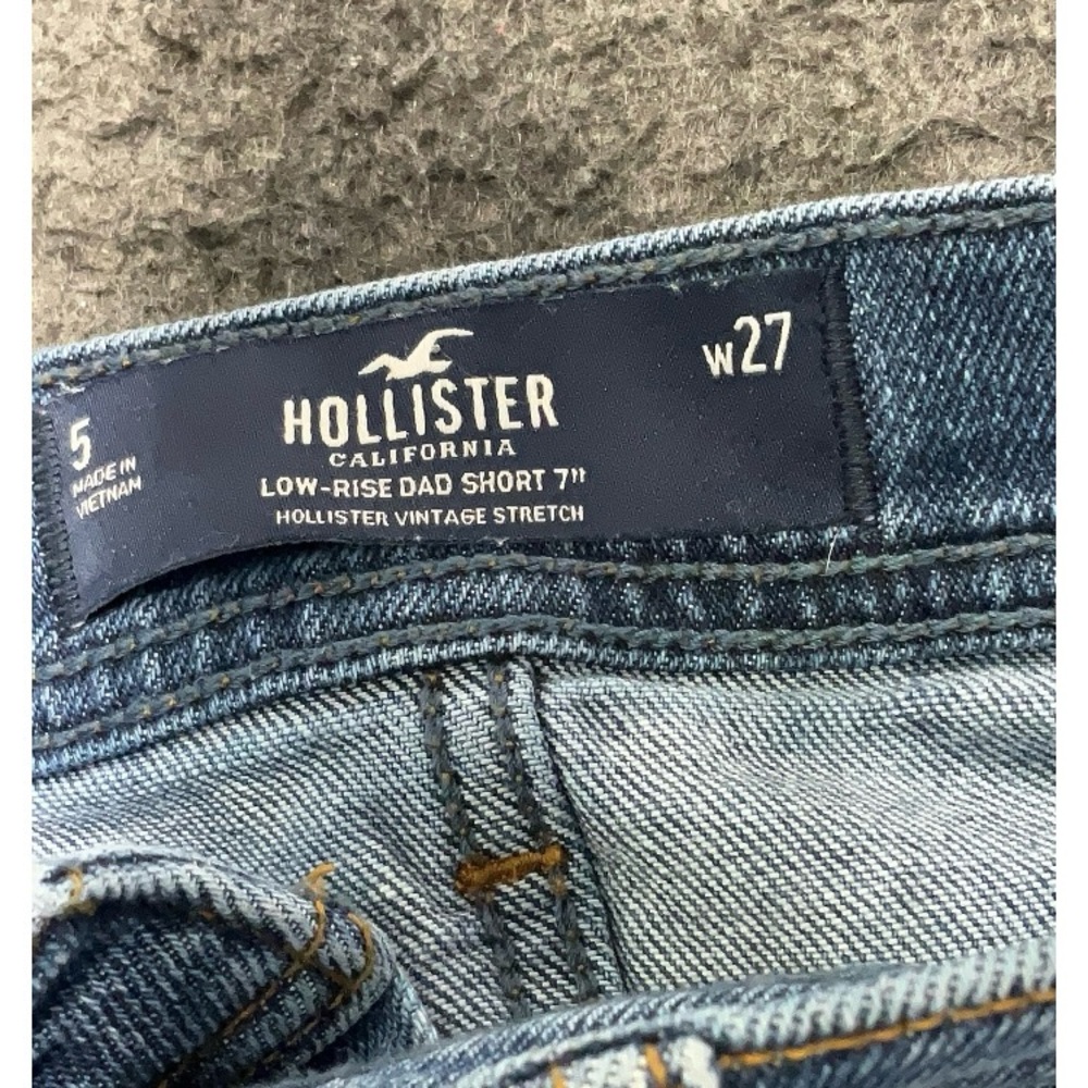 Hollister Woman 27/5 Distressed low rise dad short 7” - Picture 5 of 5